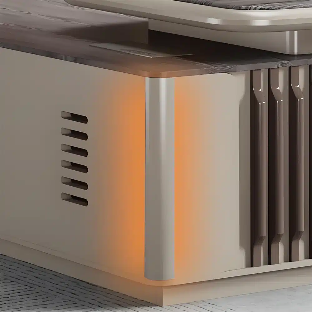 Simple Modern Executive Desk - Premium Lacquer Finish Simple Modern Executive Desk - Premium Lacquer Finish