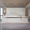 Simple Modern High-end Front Desk Reception