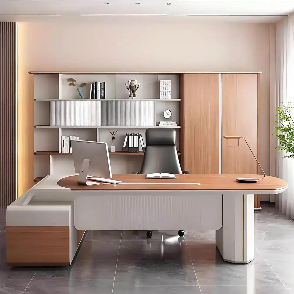 Simple Modern Office High-Grade President Table