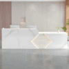 Simple Modern Rectangular Reception Desk