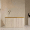 Simple Modern Store Small Lacquered Reception Desk