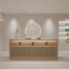 Simple Rattan Cashier Counter - Maoters