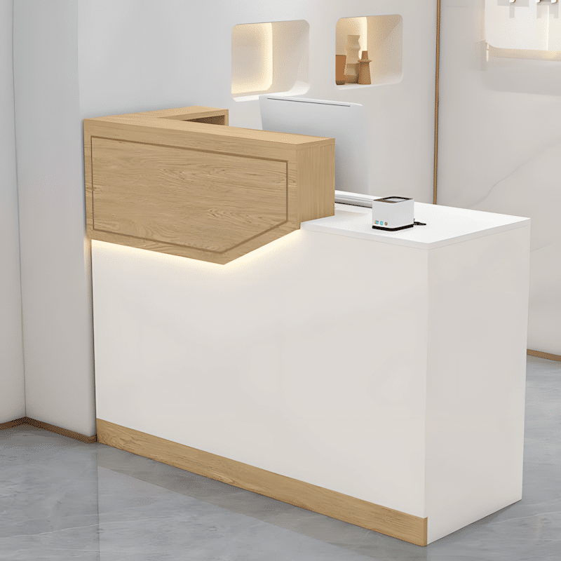 Simple Small Bar Table Cashier Desk - Maoters