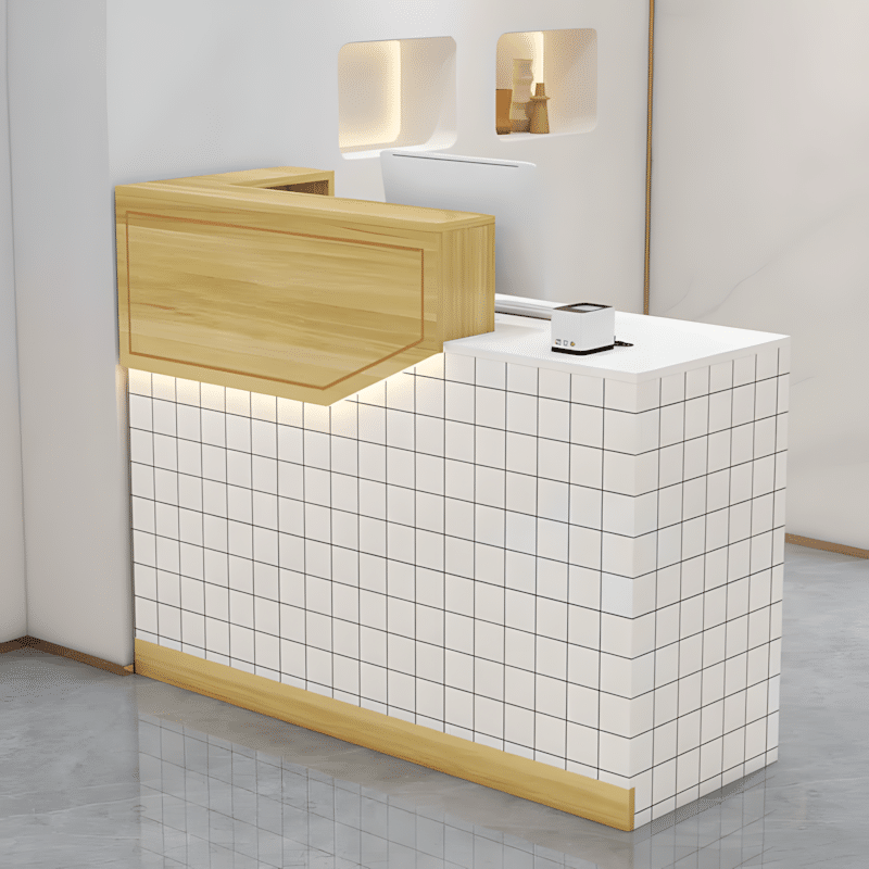 Simple Small Bar Table Cashier Desk - Maoters