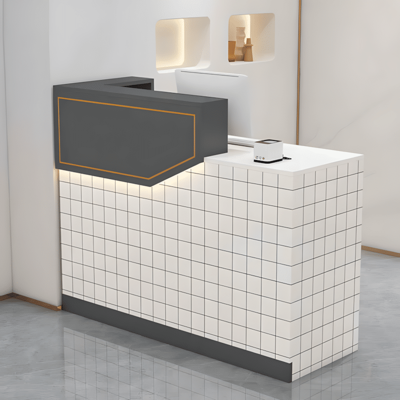 Simple Small Bar Table Cashier Desk - Maoters