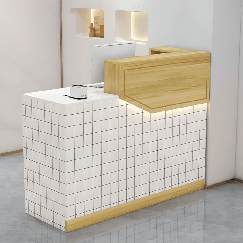 Simple Small Bar Table Cashier Desk - Maoters