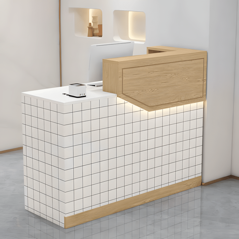 Simple Small Bar Table Cashier Desk - Maoters