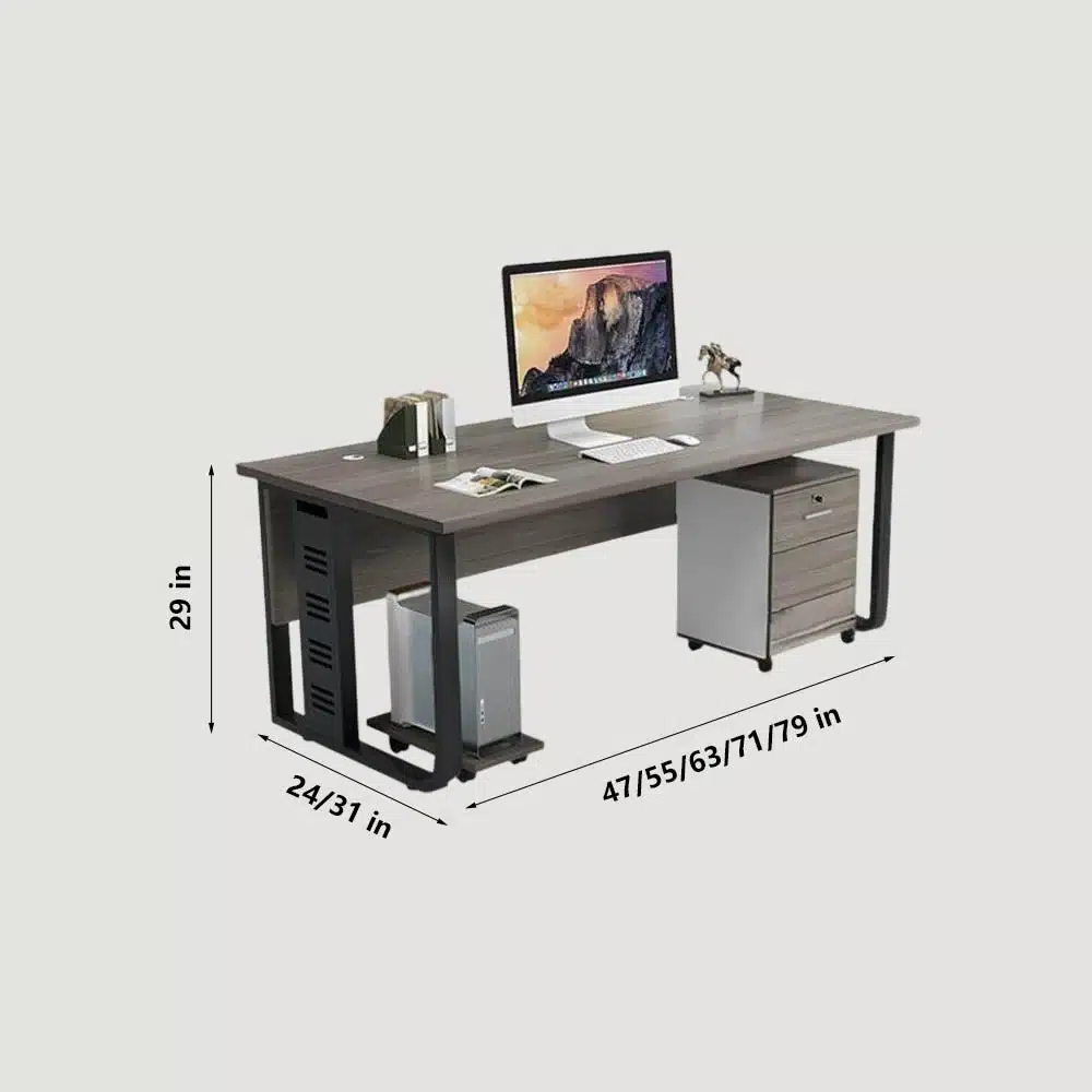 Single-Occupant Commercial Executive Desk - Maoters Single-Occupant Commercial Executive Desk - Maoters