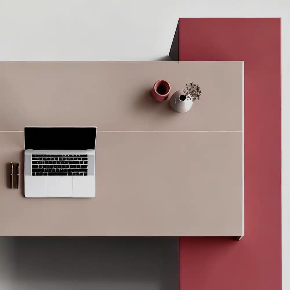 Sleek Modern Executive Desk - Maoters