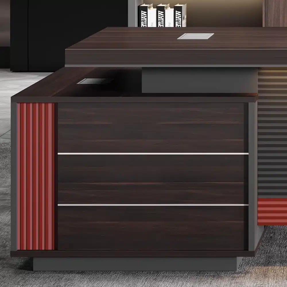 Sleek Modern Executive Desk - Maoters