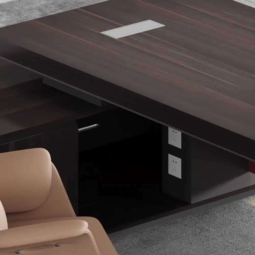 Sleek Modern Executive Desk - Maoters