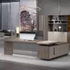 Sleek Modern Executive Desk - Premium Quality Sleek Modern Executive Desk - Premium Quality