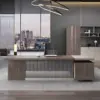 Sleek Modern Executive Desk - Premium Quality Sleek Modern Executive Desk - Premium Quality