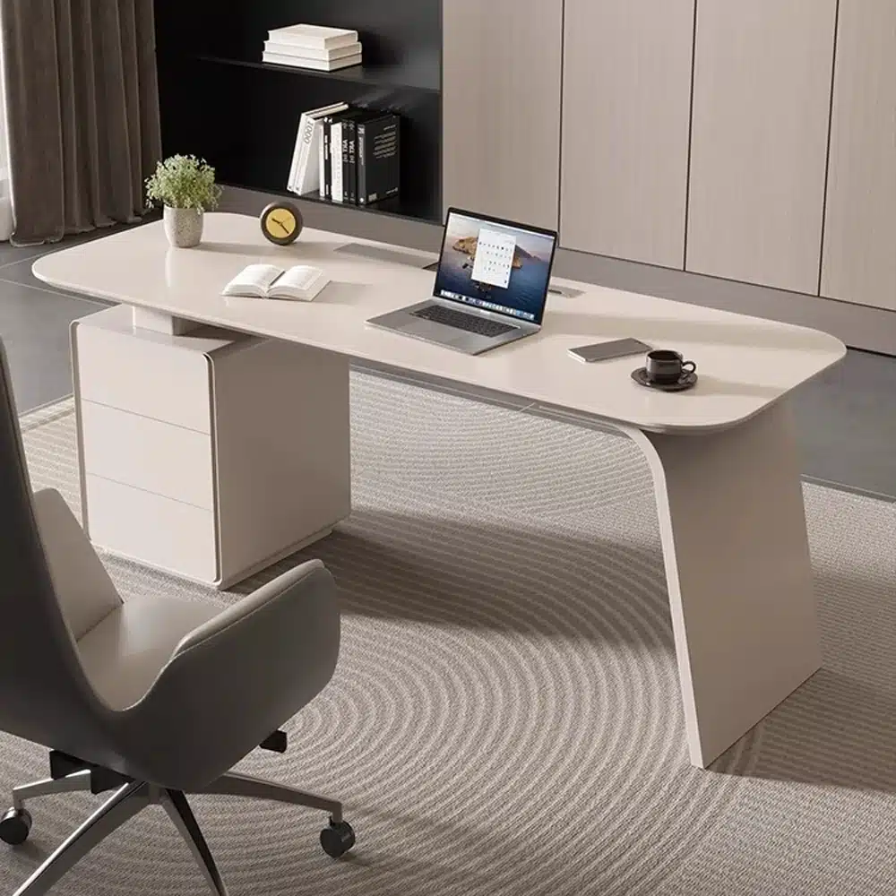 Sleek Modern Lacquer Desk - Maoters