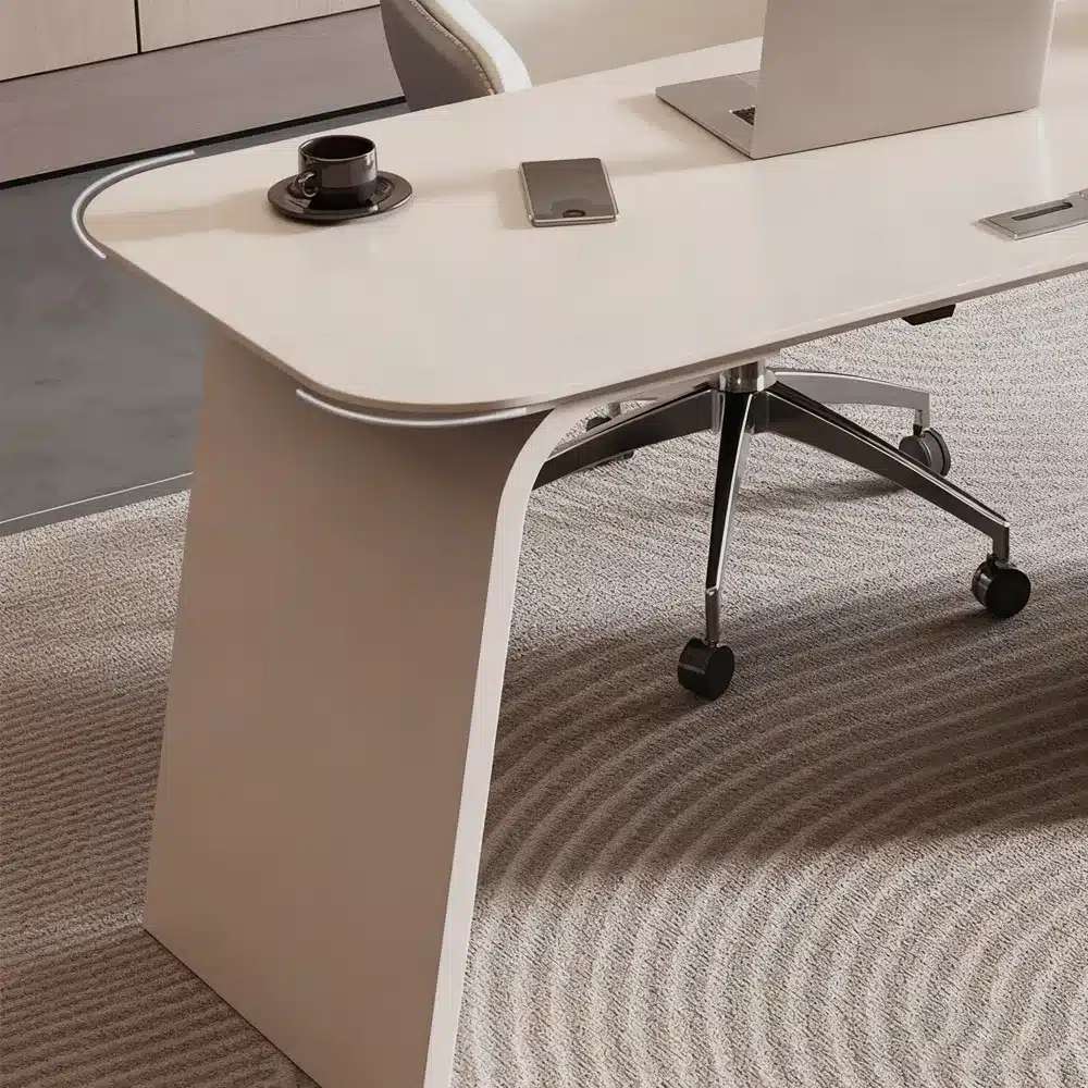 Sleek Modern Lacquer Desk - Maoters Sleek Modern Lacquer Desk - Maoters