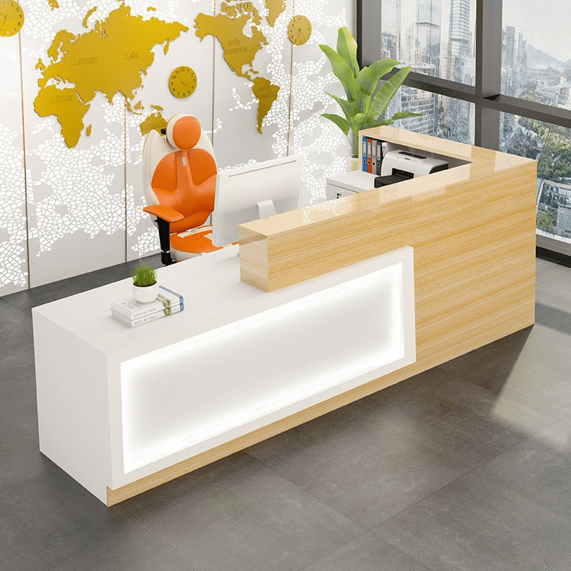 Small Retail Counter Reception Table - Maoters