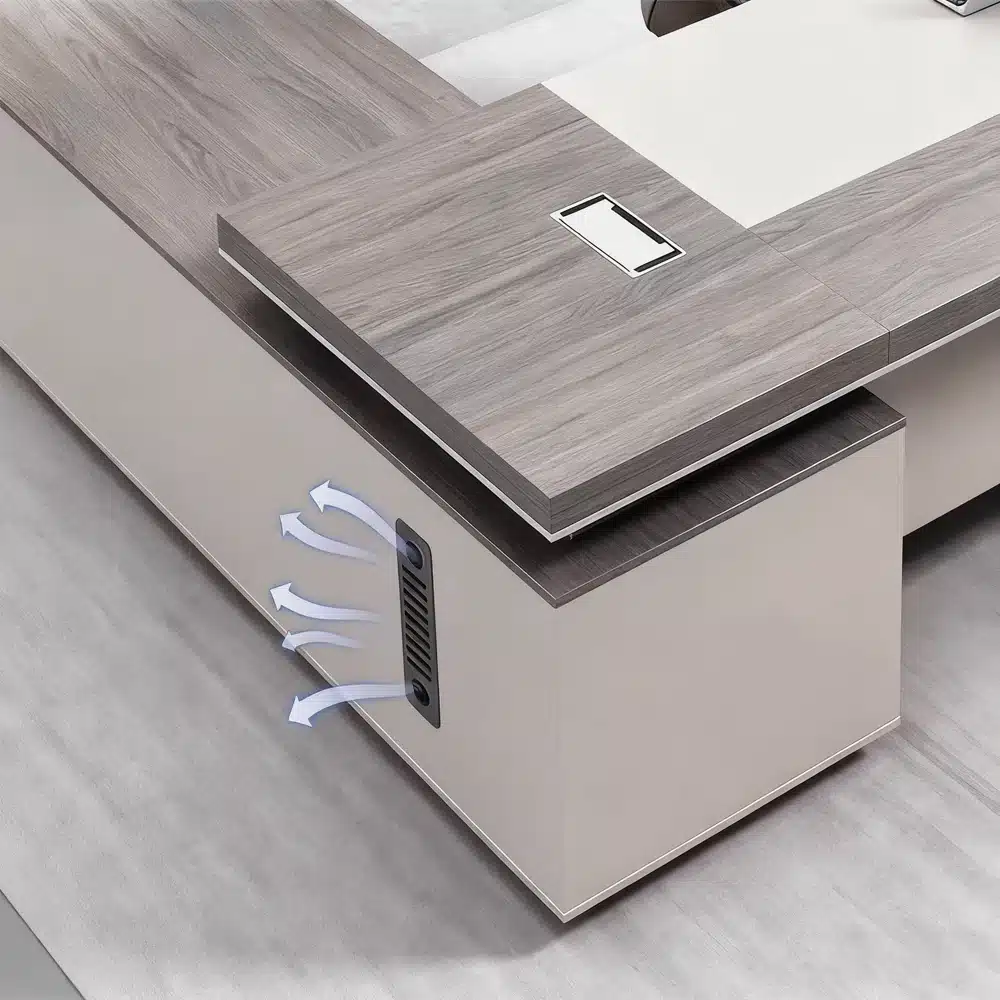 Solid Wood Executive Desk - Maoters Solid Wood Executive Desk - Maoters