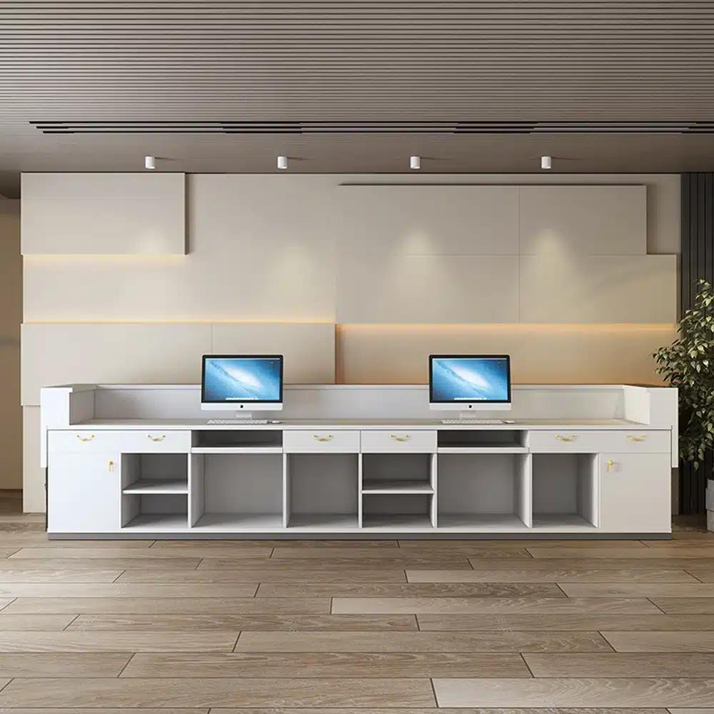 Stainless Steel Cash Register Desk - Maoters