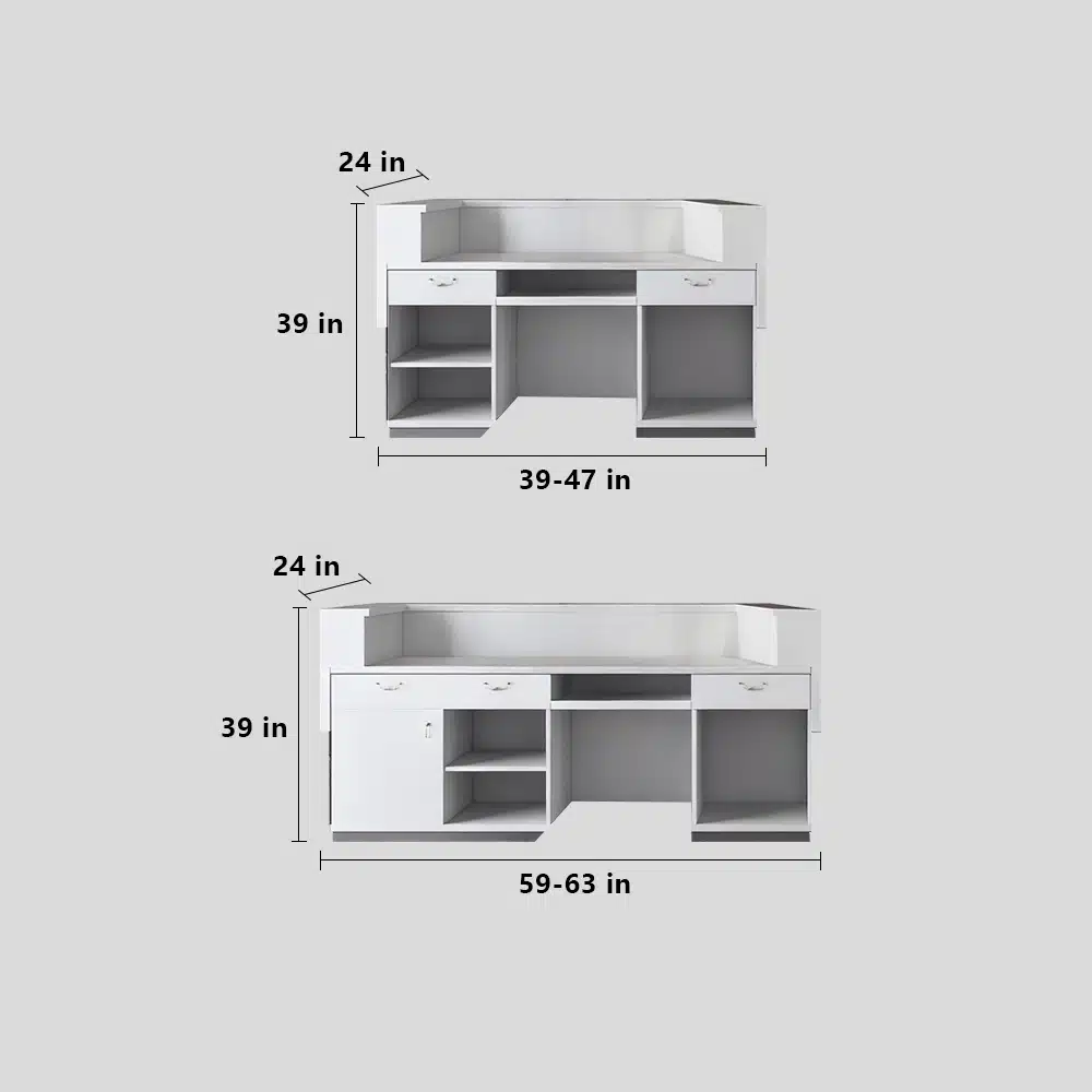 Stainless Steel Cash Register Desk - Maoters Stainless Steel Cash Register Desk - Maoters