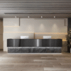 Stainless Steel Cash Register Desk - Maoters