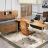 Stylish Solid Wood Executive Desk