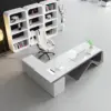 Stylish White Office Desk - Maoters Stylish White Office Desk - Maoters