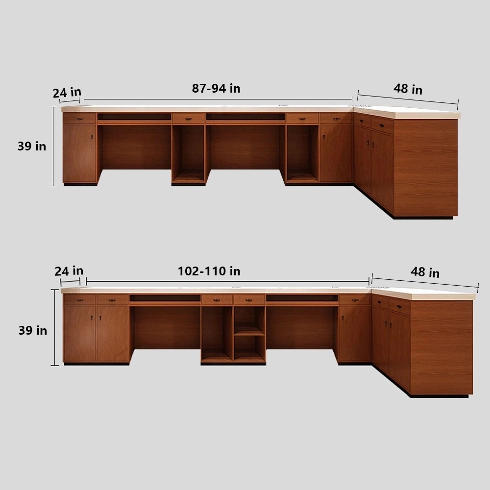 Vintage-style Bar Reception Desk