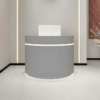 White Reception Counter LED with Lights