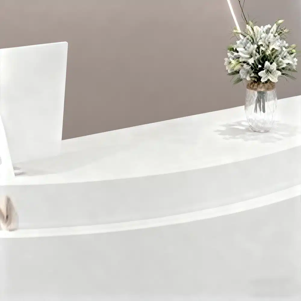 Curved Beauty Salon Bar Counter Curved Beauty Salon Bar Counter