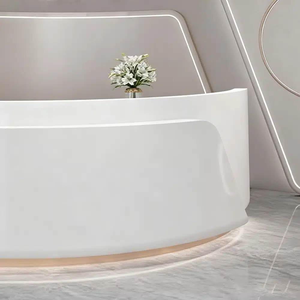 Curved Beauty Salon Bar Counter Curved Beauty Salon Bar Counter