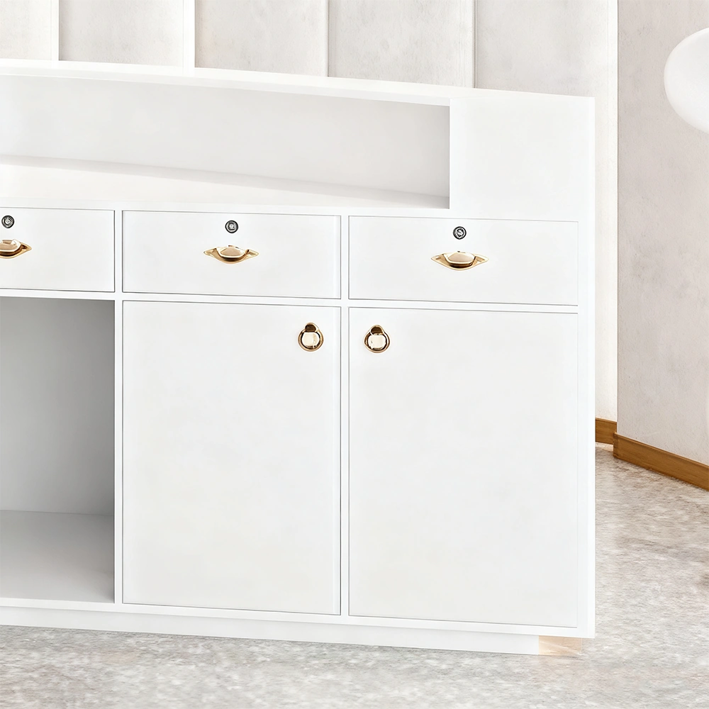 Simple Modern Round Bar Cashier Table - Maoters Simple Modern Round Bar Cashier Table - Maoters