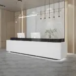 Baked Paint Reception Counter - Maoters