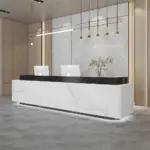 Baked Paint Reception Counter - Maoters