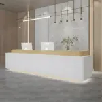 Baked Paint Reception Counter - Maoters