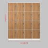 Bathroom Gym Wooden Locking Locker - Maoters
