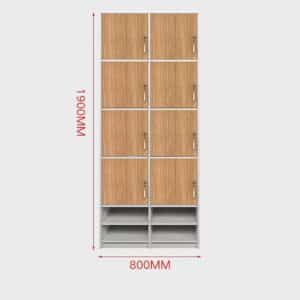 Bathroom Gym Wooden Locking Locker - Maoters