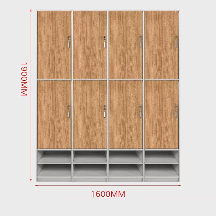 Bathroom Gym Wooden Locking Locker - Maoters