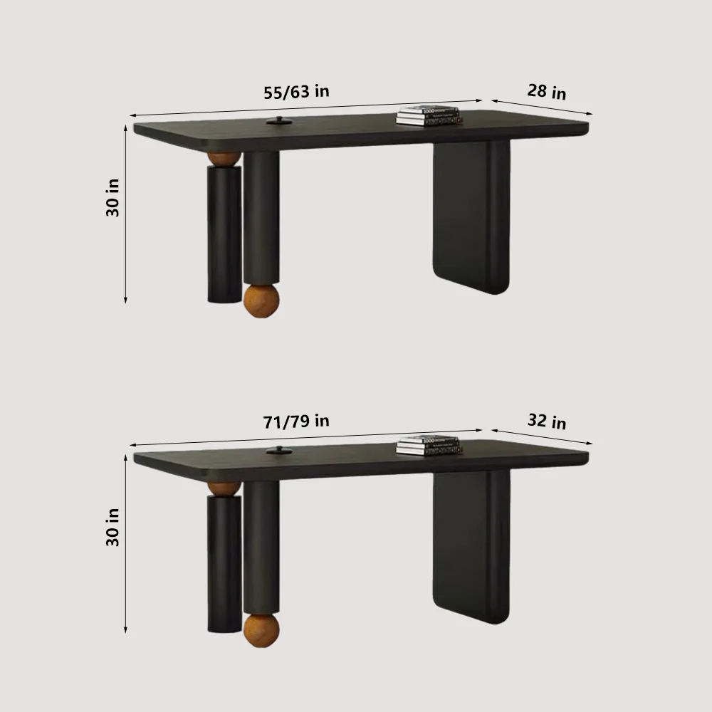 Nordic Creative Solid Wood Conference Table