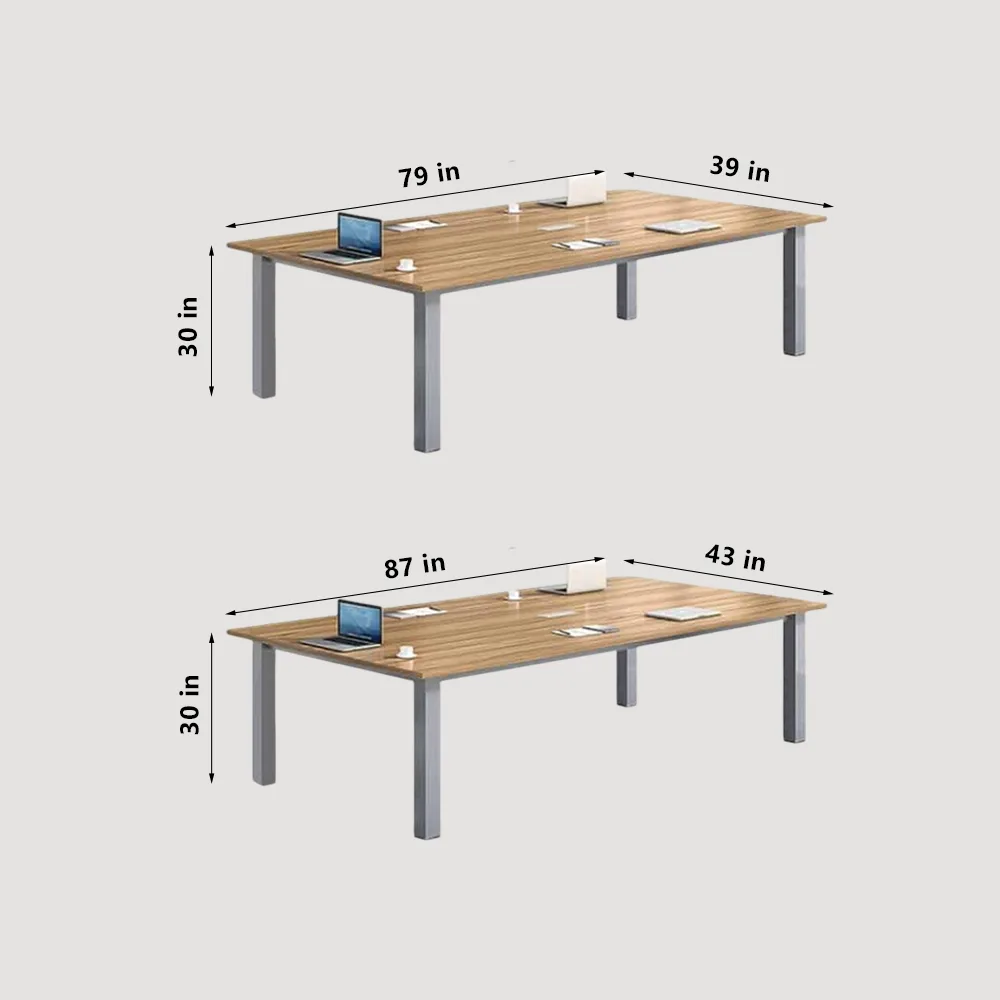 Modern Training Table Rectangular Desk