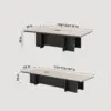 Modern Rectangular Thickened Conference Table