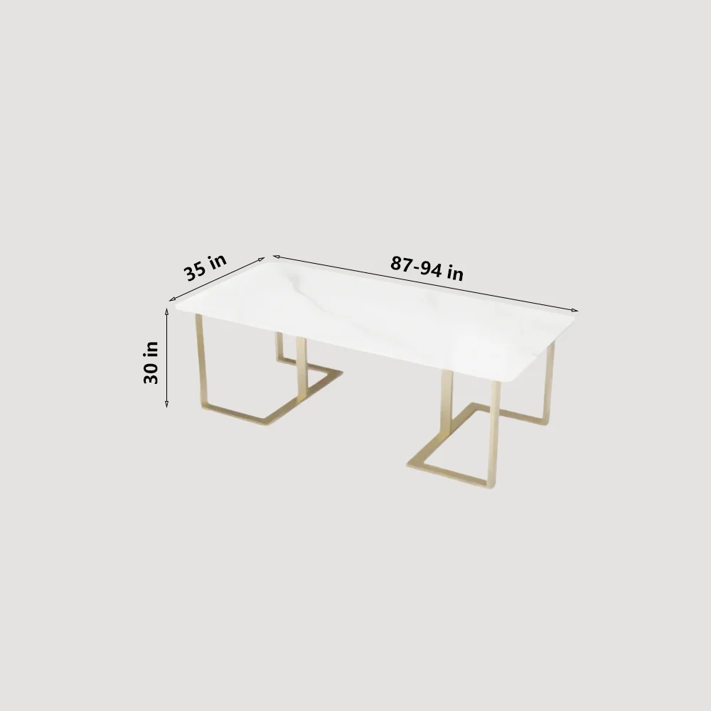 Nordic Minimalist Conference Table