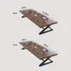Nordic Industrial-Style Solid Wood Large Conference Table