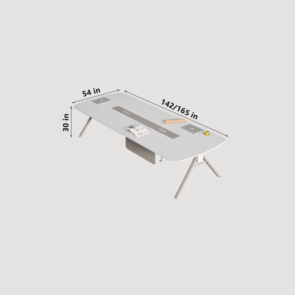 Morden Simple White Conference Table