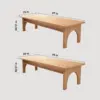 Nordic Solid Wood Rectangular Conference Table