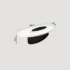 Modern White Lacquered Oval Conference Table - Maoters