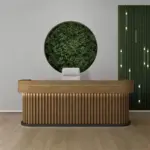 Chic Minimalist Reception Desk - Maoters