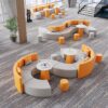 Creative Curved Circular Sofa Set - Enhance Your Space - Maoters
