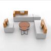 Creative Office Combination Sofa - Genuine Leather - Maoters