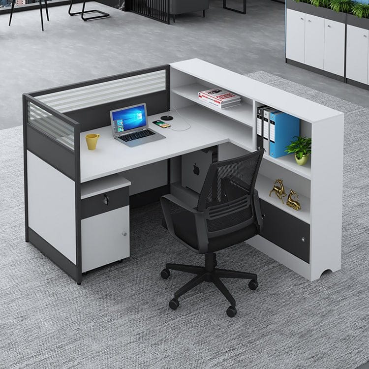 Elegant Modern Office Desk - Professional Workspace - Maoters