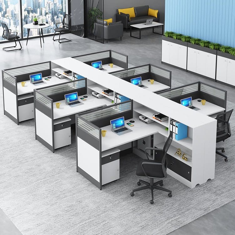 Elegant Modern Office Desk - Professional Workspace - Maoters